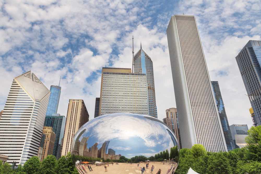 Uitzicht Chicago 